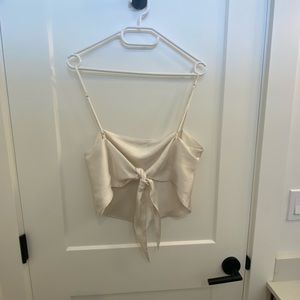 Sunday Best 2 piece set | ivory satin material